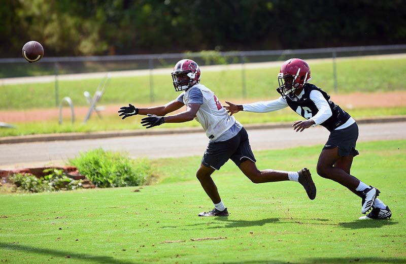 Dothan High Wolves begin football practice